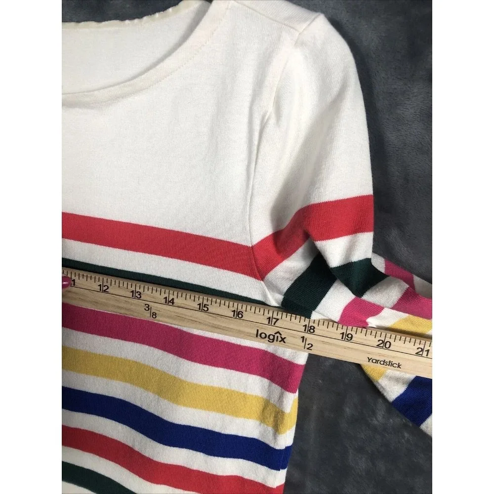 Talbots Sweater Pull Over Women’s  Authentic Adult Size Small 100% Cotton - Picture 11 of 14